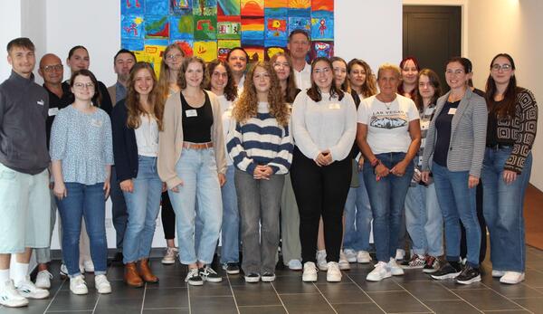 Willkommensveranstaltung für 23 neue Mitarbeitende